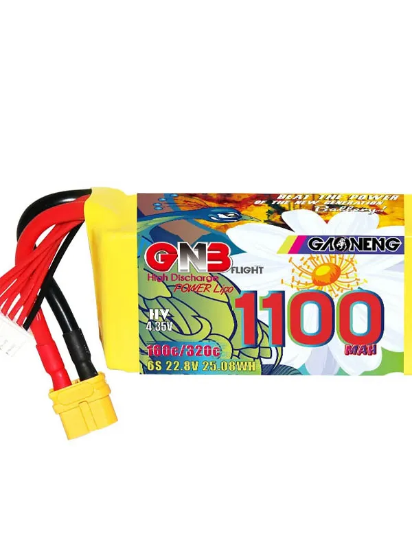 Batterie LiHV GaoNeng GNB 6S 1100mAh 160C