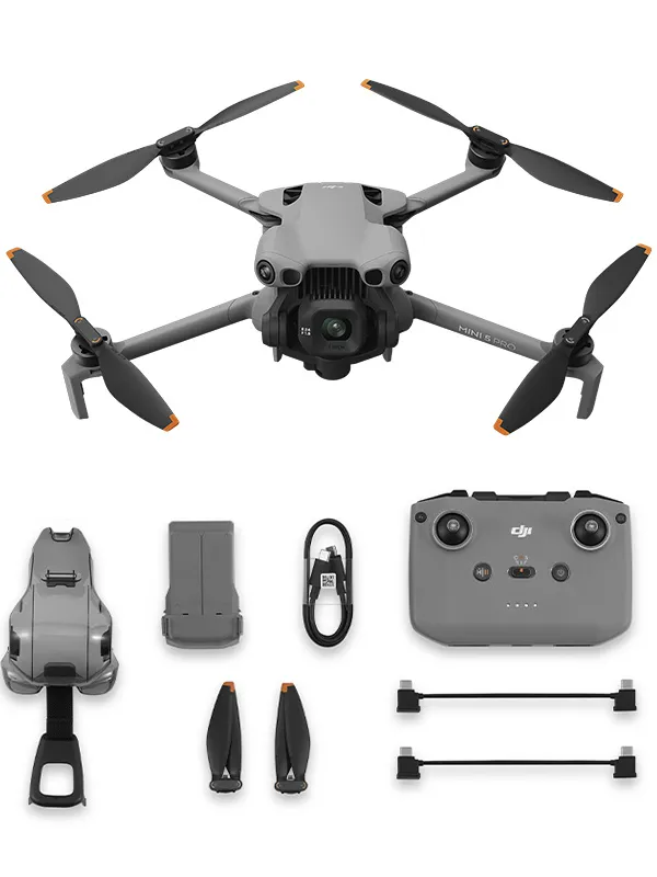 DJI Mini 5 Pro avec radiocommande DJI RC-N3
