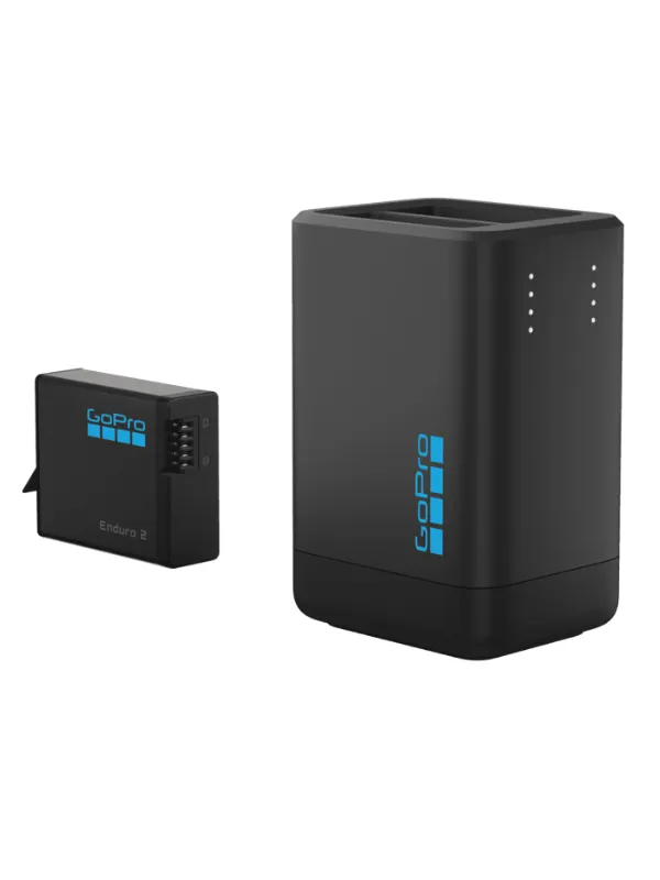 Chargeur de batterie double + 1 batterie Enduro 2 GoPro MISSION 1 Series/HERO13 Black