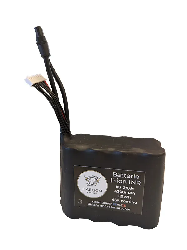 Batterie Li-ion Kaëlion Énergie 21700 8S 4200mAh 45A