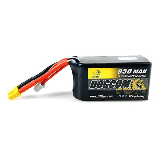 Batterie LiPo Dogcom 4S 850mAh 150C