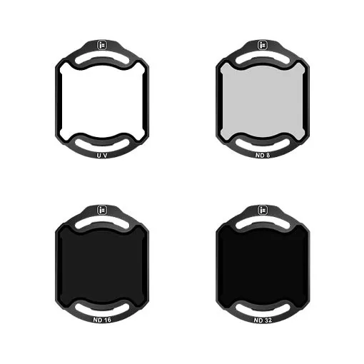 Kit iFlight de 4 filtres UV/ND8/ND16/ND32 pour DJI O4 Air Unit Pro
