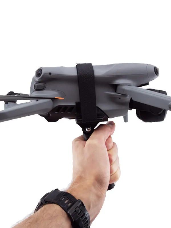 Support ventral 2en1 avec fixation GoPro / poignée LCE pour DJI Air 3S