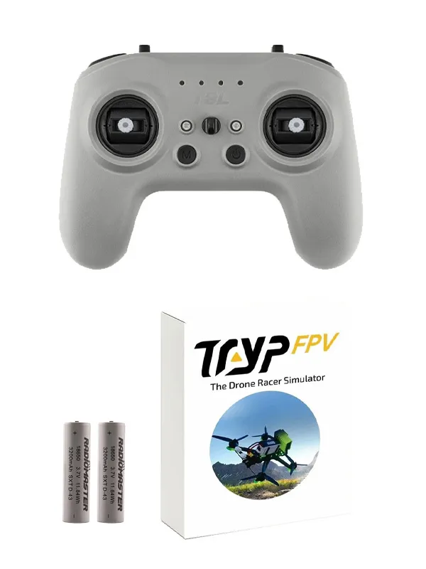Pack simulateur Tryp FPV avec radiocommande RadioMaster T8L ELRS 2.4GHz