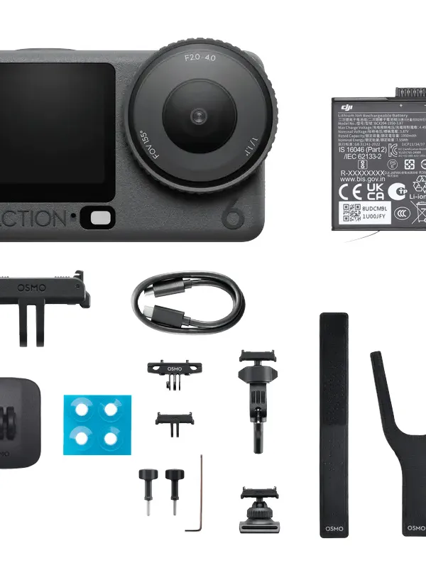 DJI Osmo Action 6 Bundle Cyclisme