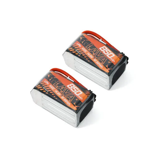 Pack de 2 batteries LiPo BetaFPV LAVA 4S 850mAh 100C