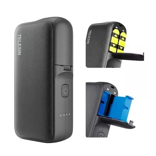 Power Bank Telesin pour GoPro HERO12/11/10/9/8/7/6/5