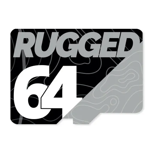 Carte mémoire microSD 64Go - Rugged Extreme Enduro