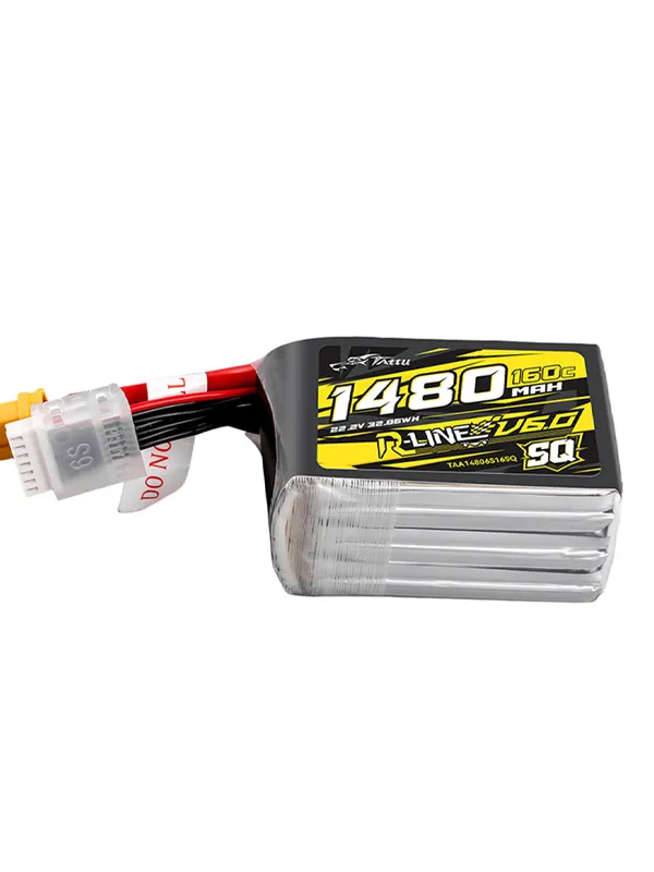 Batterie LiPo Tattu R-Line V6.0 S.Q 6S 1480mAh 160C