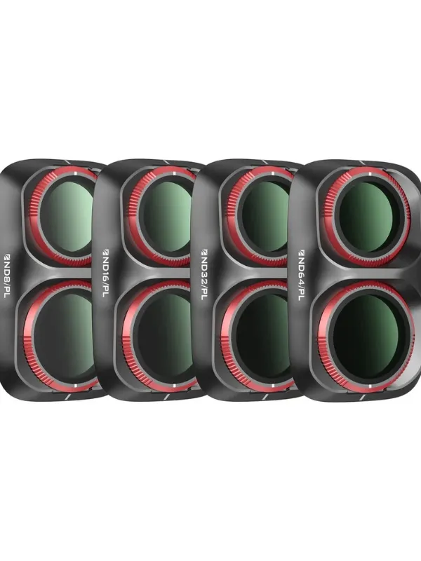 Pack de 4 filtres Freewell Bright Day pour DJI Osmo Pocket 4P