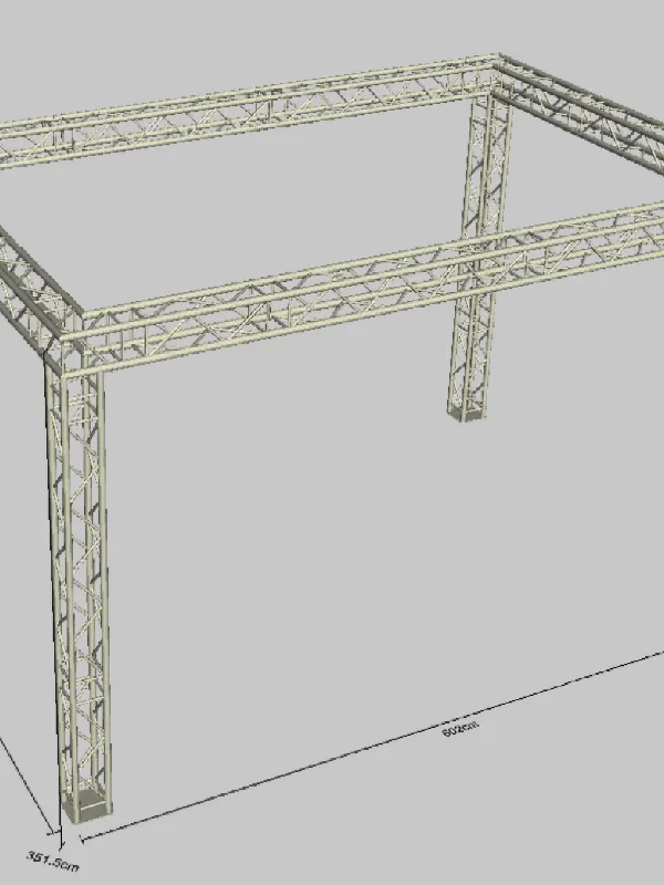 Ensemble de cages pour drones 4x4m