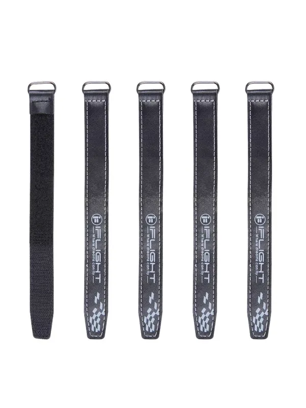 Kit de 5 straps pour batterie iFlight en cuir PU microfibre