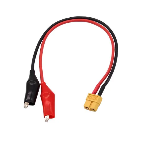 Pinces crocodiles LemonFPV vers XT60 femelle