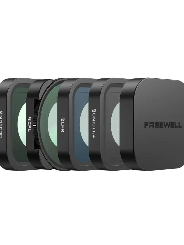 Kit Freewell Every Day de 4 filtres (CPL, LPR, ND1000, Glow Mist 1/4) pour GoPro MISSION 1 PRO/1