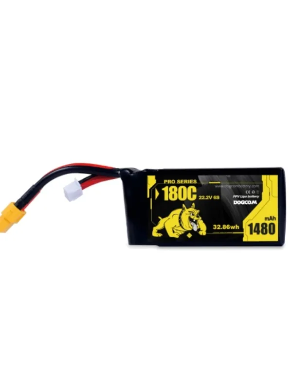 Batterie LiPo Dogcom 6S 1480mAh 180C