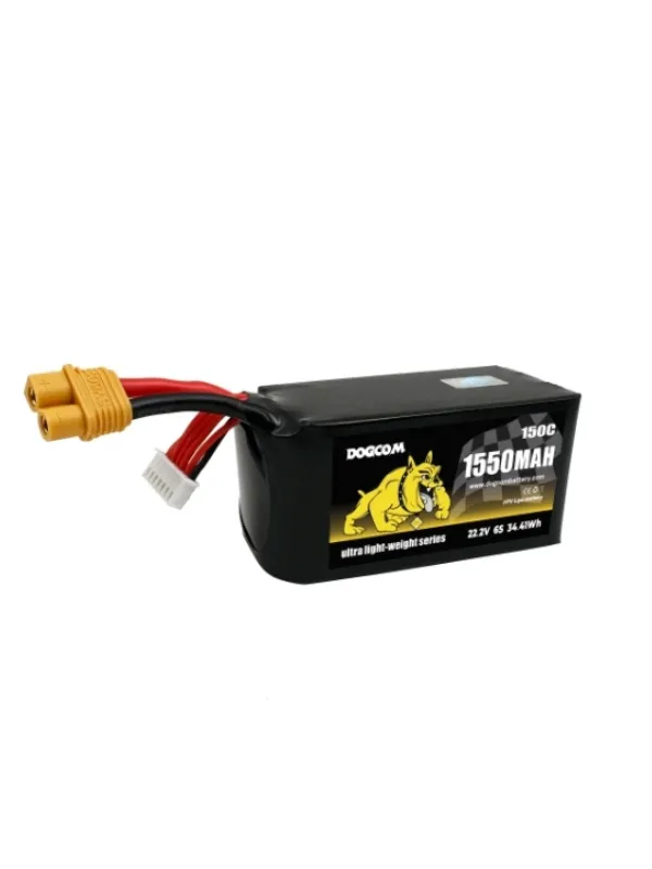 Batterie LiPo Dogcom 6S 1550mAh 150C Ultra Series