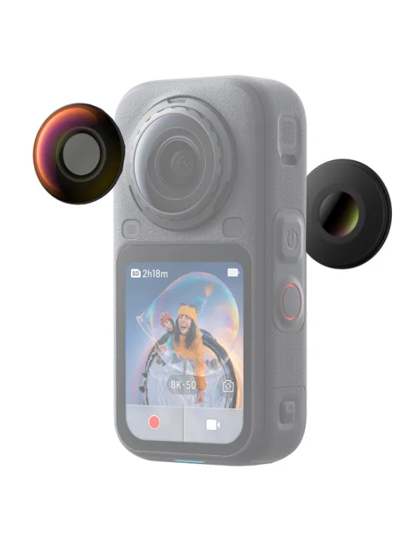 Kit de remplacement double objectif Insta360 pour Insta360 X6