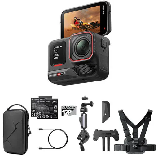 Pack Insta360 Ace Pro 2 - Bundle Vélo