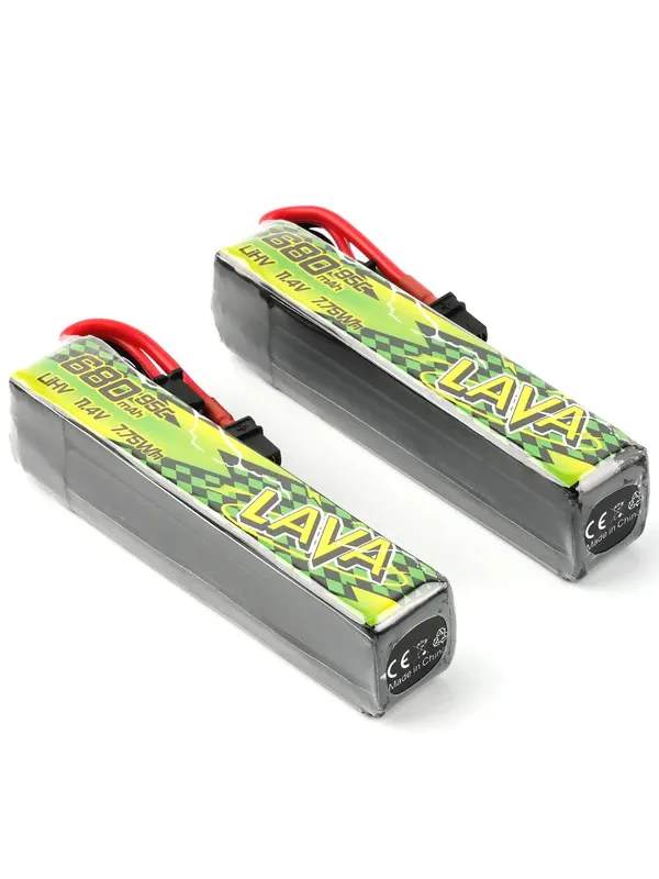 Pack de 2 batteries LiHV BetaFPV LAVA II 3S 680mAh 95C (XT30)