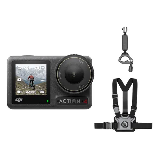 DJI Osmo Action 4 Bundle Moto/VTT