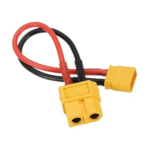 Adaptateur XT30 mâle vers XT60 femelle avec câble 10cm LemonFPV