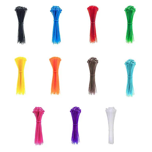 Kit de 100 colliers Rilsan de serrage LemonFPV en nylon