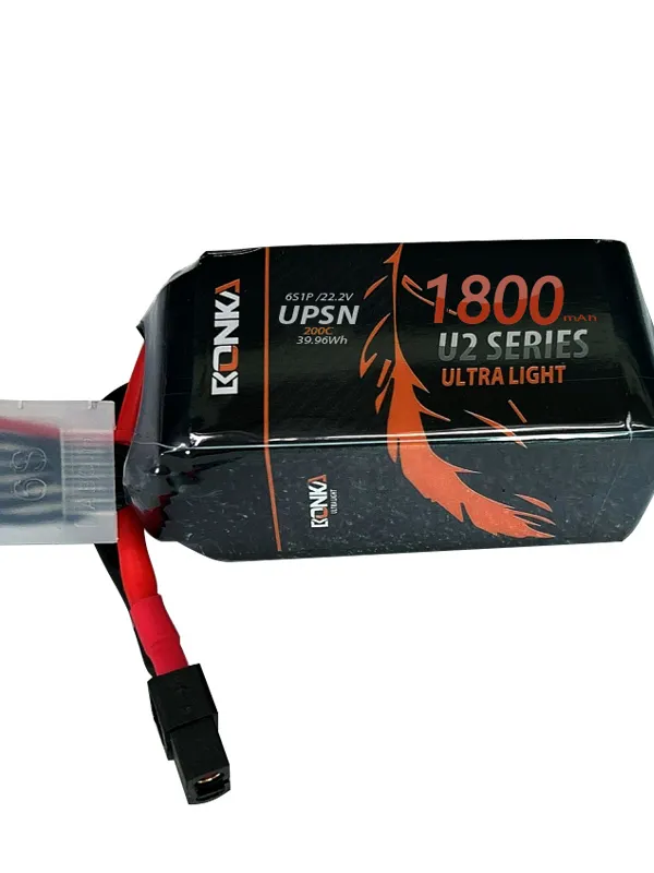Batterie LiPo Bonka U2 PSN 6S 1800mAh 200C (XT60)