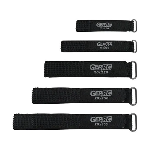 Kit de 5 straps batterie GEPRC en tissu renforcé