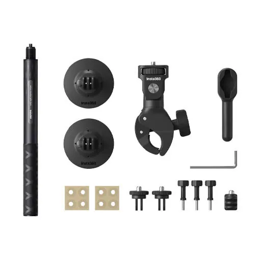 Kit moto Insta360 avec perche invisible pour caméras