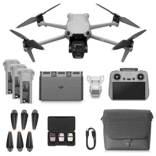 DJI Air 3S Fly More Combo avec radiocommande DJI RC 2