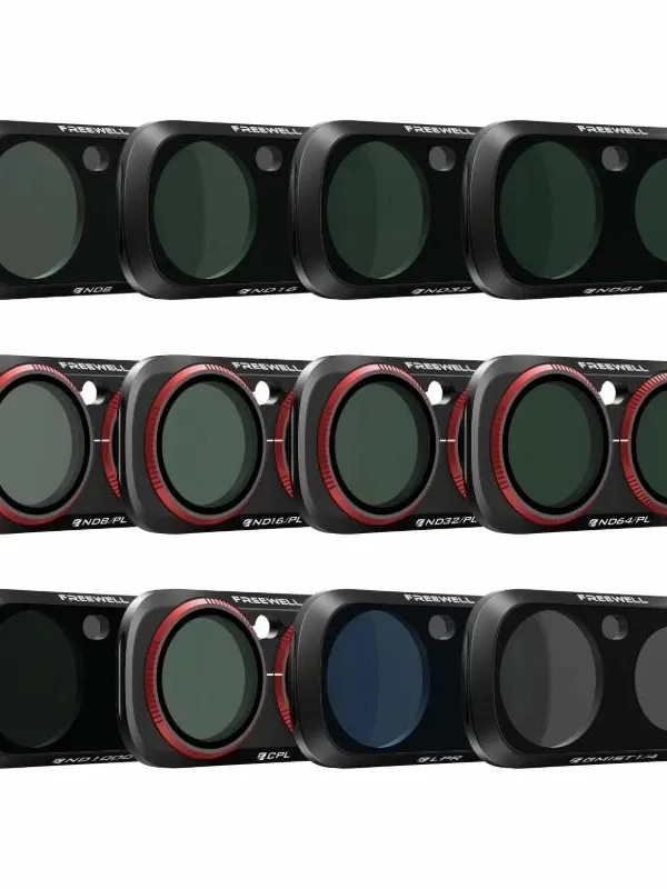 Pack de 12 filtres Freewell Mega pour Insta360 Luna Ultra