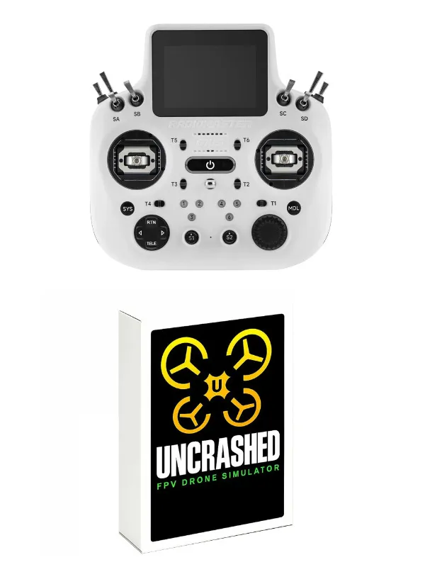 Pack simulateur Uncrashed avec RadioMaster GX15 ELRS 2.4 GHz
