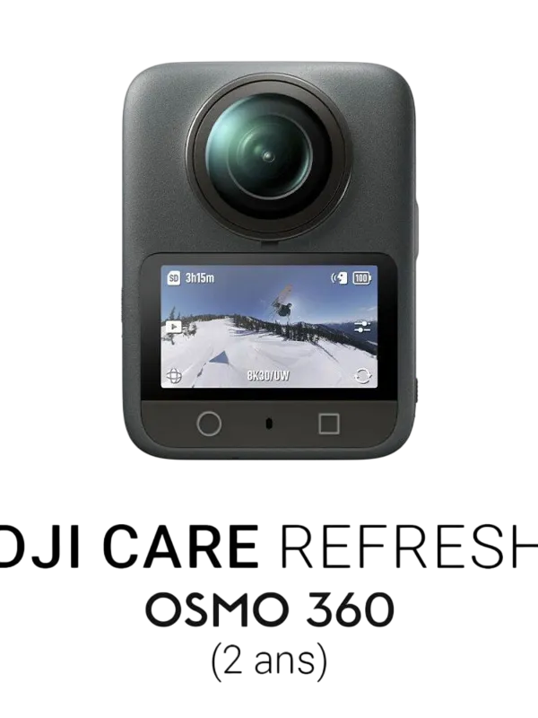 DJI Care Refresh pour DJI Osmo 360 (2 ans)