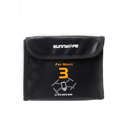 Sac de sécurité pour trois batteries DJI Mavic 3 Serie
