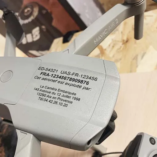 Étiquette d'enregistrement 2026 drone Pro Classe C0 / C1 / C2 /C5 / C6