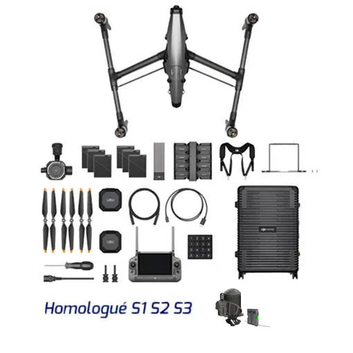 DJI Inspire 3 homologué S1, S2 et S3