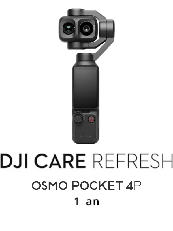 DJI Care Refresh pour DJI Osmo Pocket 4P (1 an)