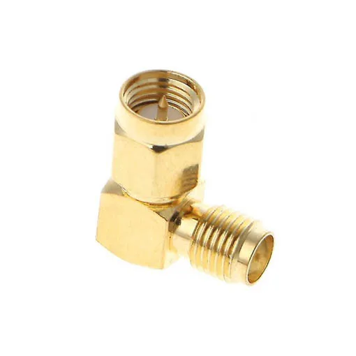 Adaptateur LemonFPV SMA mâle à 90° vers SMA femelle