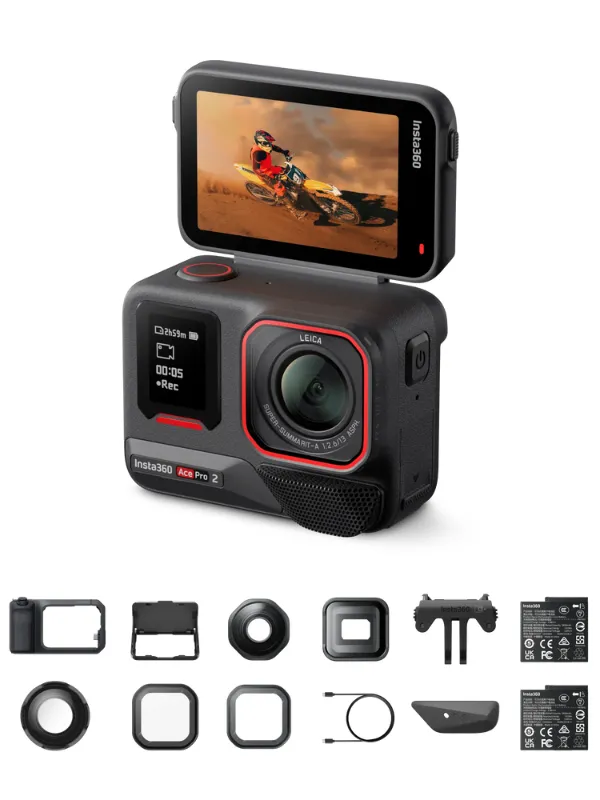 Caméra Insta360 Ace Pro 2 Pack Vidéographie Ultime