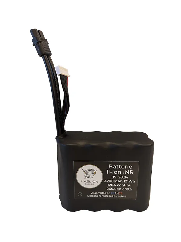 Batterie Li-ion Kaëlion Énergie 21700 8S 4200mAh 120A