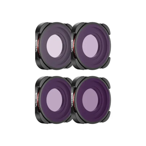 Pack de 4 filtres Freewell Bright Day ND/PL (4/8/16/32) pour GoPro HERO13/12/11/10/9