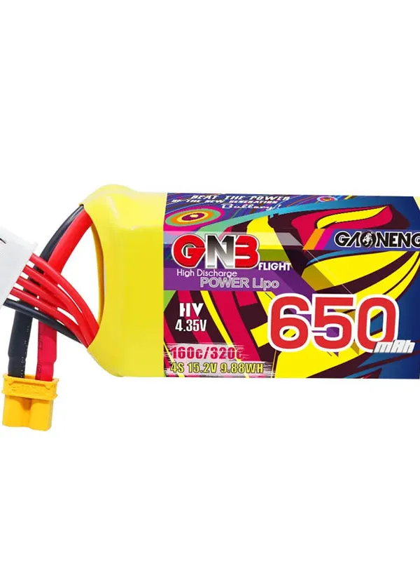 Batterie LiHV GaoNeng GNB 4S 650mAh 160C