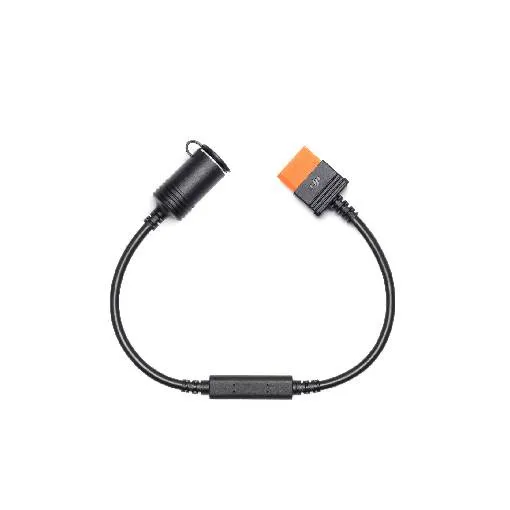 Câble d’alimentation DJI Power SDC vers prise chargeur (12V)