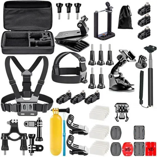 Kit de 104 accessoires Basic LCE pour caméras d'action