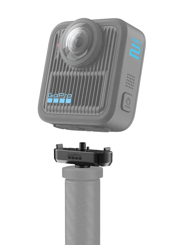 Fixation GoPro à verrouillage magnétique 1/4"-20 pour GoPro MISSION 1 PRO/1/HERO13/MAX 2/LIT HERO