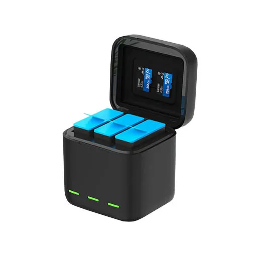 Hub de charge triple Telesin pour GoPro MISSION 1 PRO/1/HERO13 Black