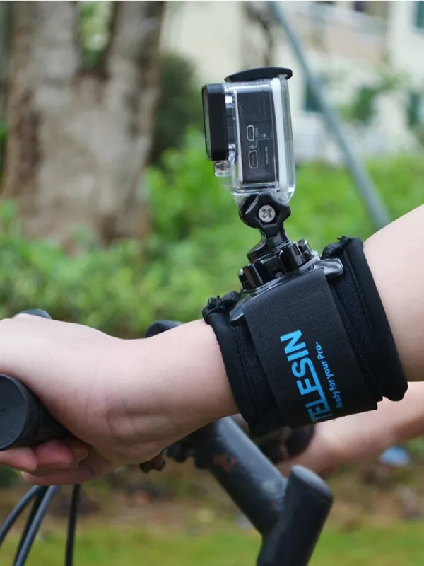 Fixation Poignet Telesin pour GoPro