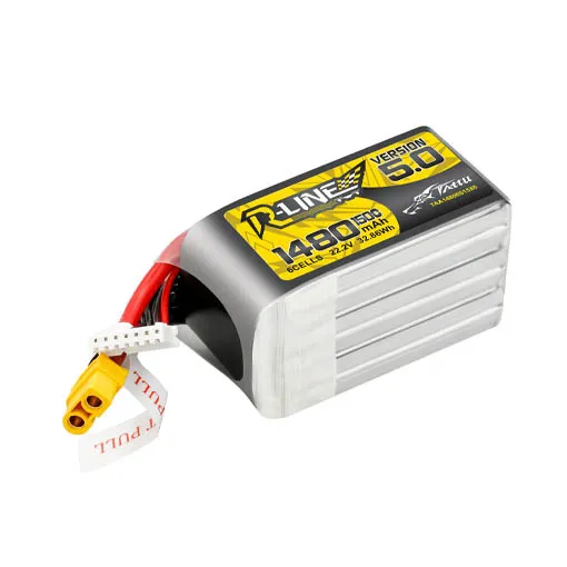 Batterie LiPo Tattu R-Line V5.0 6S 1480mAh 150C