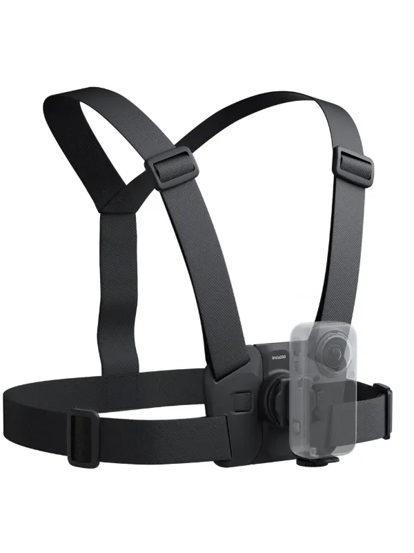 Harnais POV 2.0 pour Insta360 X6/X5/X4 Air/X4/X3